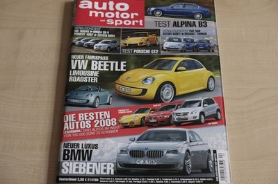 1) Auto Motor und Sport 24/2007 - BMW Alpina B3 E90 mit - Honda CR-V 2.2i-CDTI