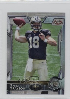 2015 Topps Chrome Mini Rookies Refractor Garrett Grayson #151 Rookie RC 7mg