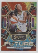 2024 Panini Select WNBA Select Future Tie-Dye Prizm 22/25 Jaelyn Brown #8 3d3