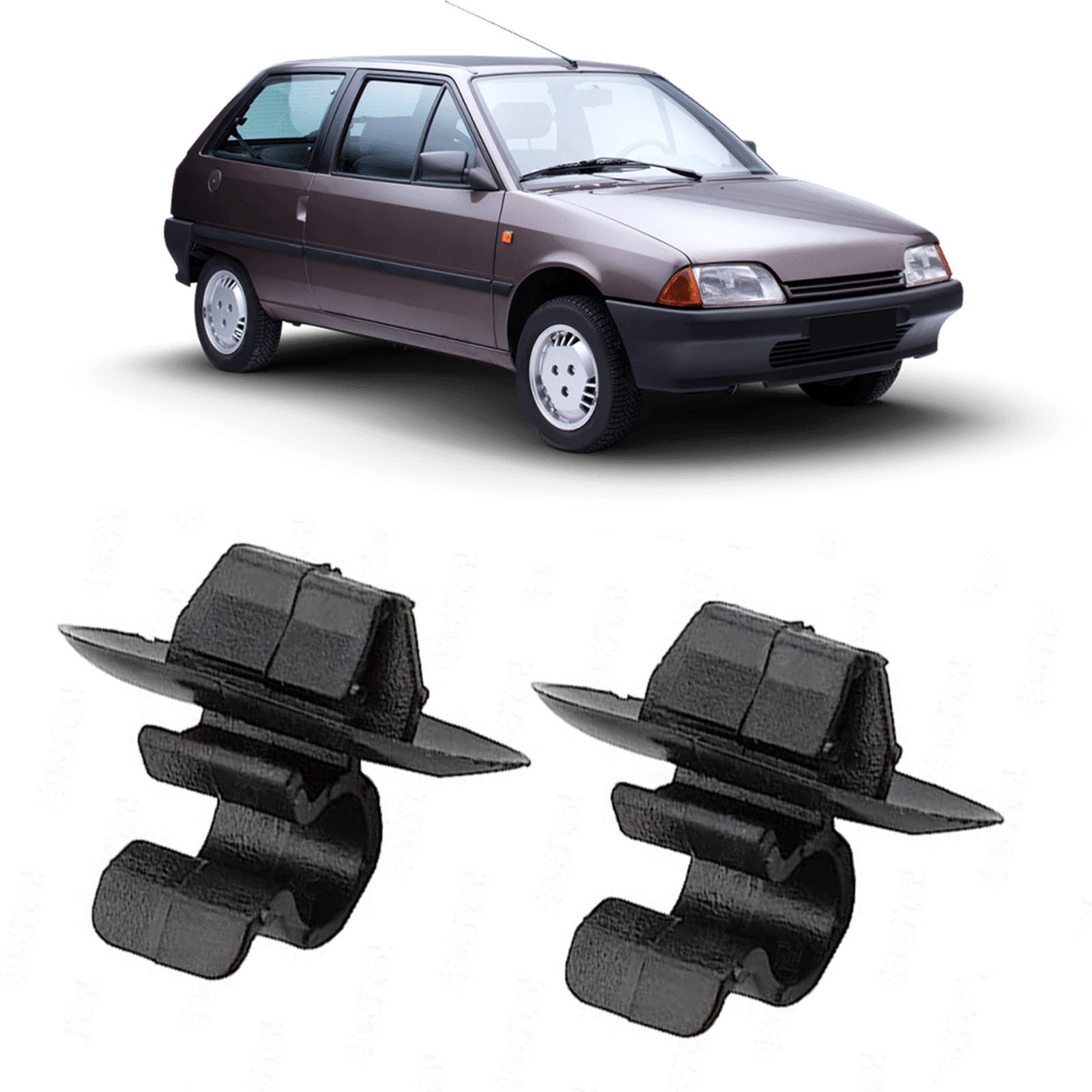 ¸2PCS Bonnet Stay Retainer Clip 792834 Bonnet Stay Holder For AX Evasion