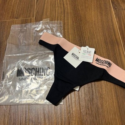 Moschino Underwear Women  T Luxury Rare Designer Model Limited Edition VHTF Patt