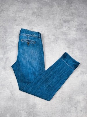 Jacob Cohen Slim Jeans Modell 7075 Baumwolle Elasthan Mittelblau Größe 27 Denim