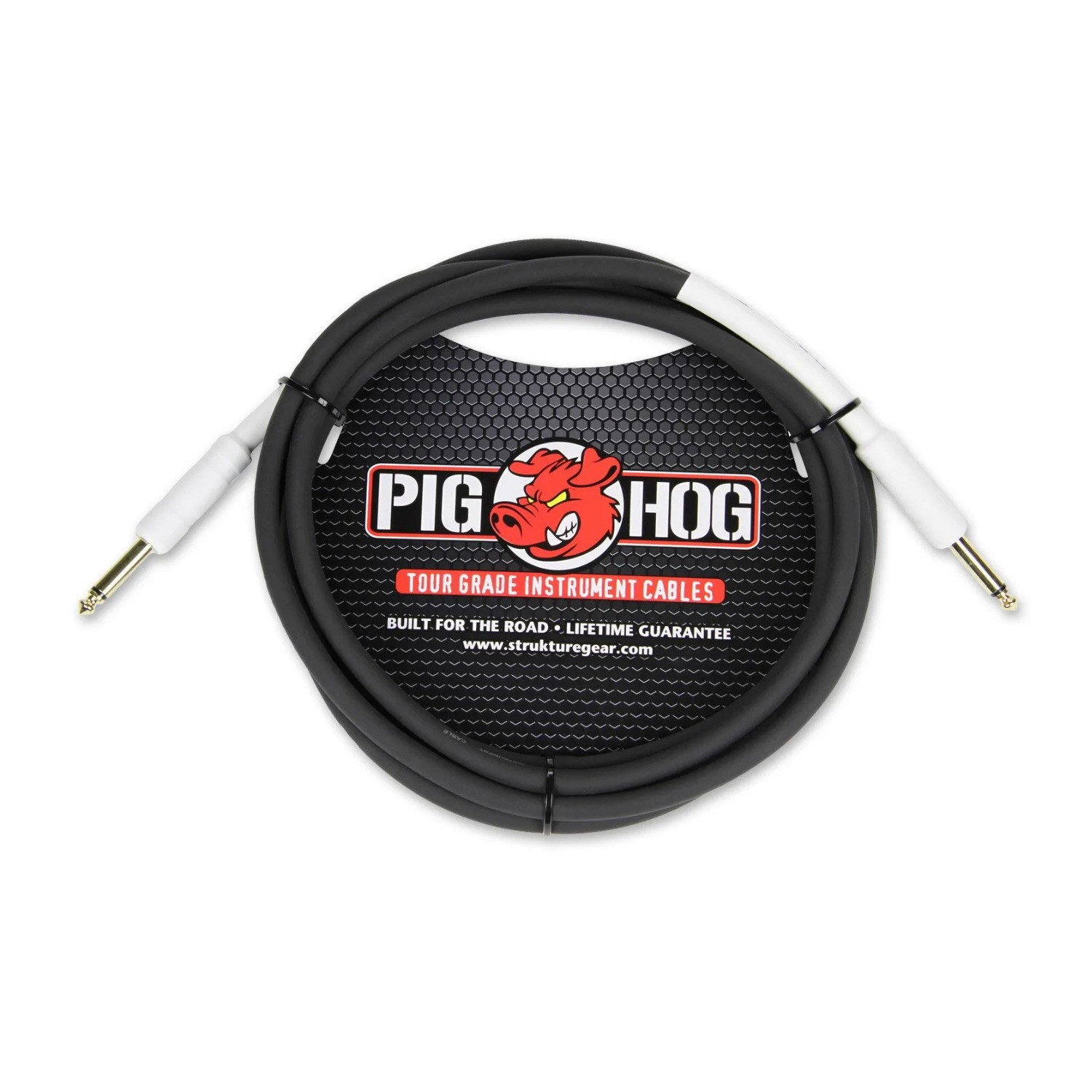 Pig Hog 1/4-Inch to 1/4-Inch TS Guitar Cable 10-Feet
