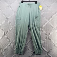 Women's Active Light Mid-Rise Cargo Joggers - All In Motion Size M