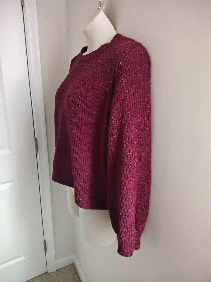 Suéter Michael Kors Borgoña. Talla mediana. Foto 3 de 4
