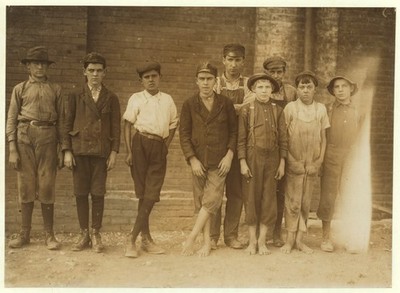 Lewis Hine Cotton Mill Workers Alabama Vintage 1910 Photo Reprint