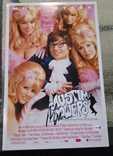 Mike Myers signed "AUSTIN POWERS" 12x18 Photo movie poster JSA COA Rare