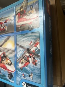 LEGO 7903 City Rescue Helicopter Sealed  HTF Worn Box See Pics Fast Shipping