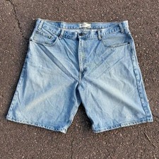 Levi Strauss Signature light wash denim shorts Size 40