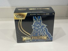 Imagen de Pokémon TCG Mega Evolution Elite Trainer Box Mega Lucario Riolu Promo ETB Sealed
