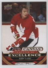 2024 Upper Deck Series 2 UD Canvas Program of Excellence Bobby Clarke #C269 HOF
