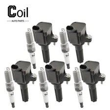 5pcs Ignition Coil and Spark Plug For Canyon GMC L5 3.7L 2007-2012