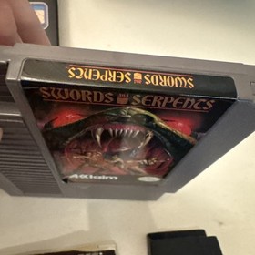 Swords and Serpents NES (Nintendo Entertainment System, 1990) No Poster