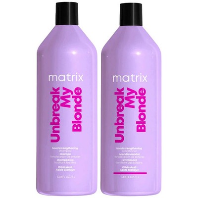 Matrix Unbreak My Blonde Shampoo & Conditioner 33.8 fl oz - DUO