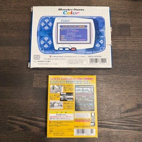 WonderSwan Color Crystal Black BANDAI Game Console