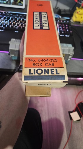 LIONEL OIGINAL POSTWAR #6464-325 B&O SENTINEL BOXCAR! WITH BOX!! - Picture 12 of 13