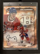 2024-25 Fanatics Under Wraps Emanate NHL Juraj Slafkovsky Auto Orange #16 /25