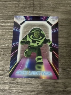 2026 Topps Disney Neon Buzz Lightyear #NPL-5 Illuminated Neon Lights