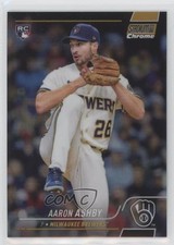 2022 Topps Stadium Club Chrome Gold Refractor 49/50 Aaron Ashby #270 3t1