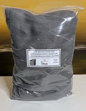 Restoration Hardware Low Belgian SLOPE ARM Armchair SLIPCOVER Bel Linen Graphite