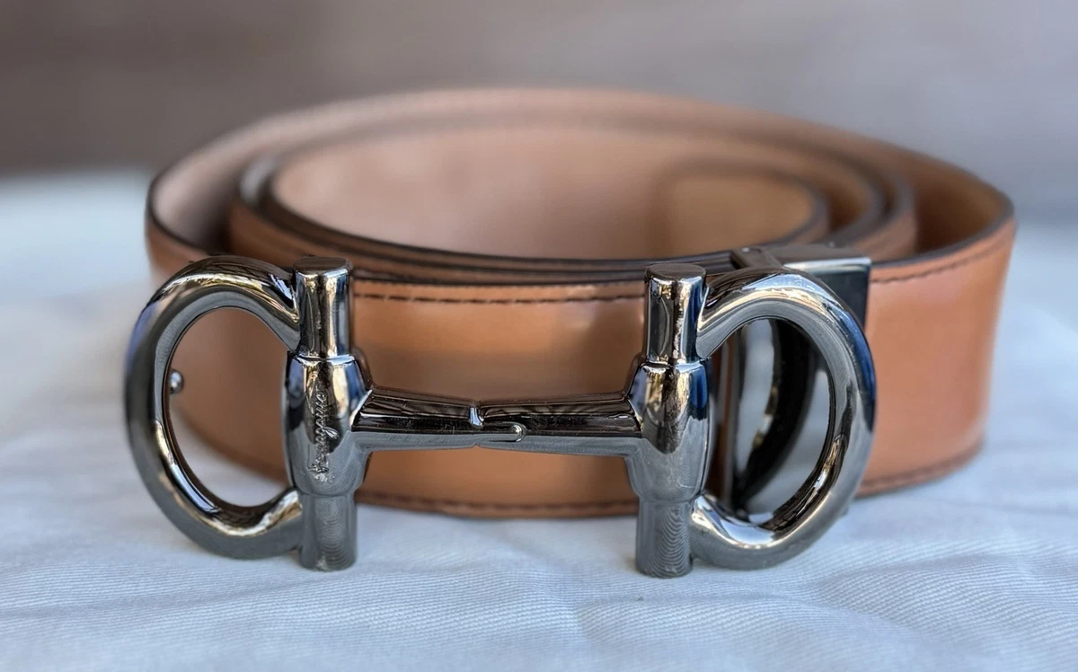 Salvatore Ferragamo Silver One Size Belts for Men for sale | eBay
