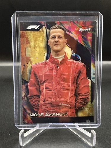 2024 Topps Finest F1 Gold Refractor /25 Michael Schumacher #183 Uncommon
