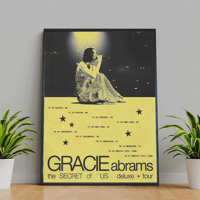 2025 Gracie Abrams Event Madison Square Garden Poster | eBay