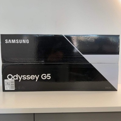 New Odyssey 34'' 34G5 UWQHD VA 165Hz Ultra Wide