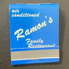 Ramon's Family Restaurant Akron Ohio Vintage 289 Darrow Rd Matchbook
