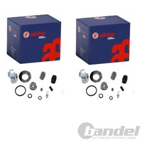 2X Autofren Bremssattel RAPARATUR-SATZ Hinten Passend FüR Chevrolet Cruze
