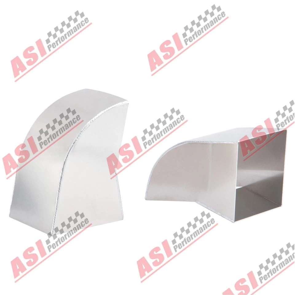 Par de cajas de aire Ram de aluminio para 85-92 Chevrolet Camaro Z28 RS Iroc-Z 305 350 Foto 4 de 4