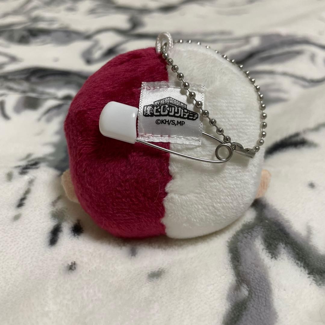 My Hero Academia Face Plush Keychain Todoroki Shoto Daiso