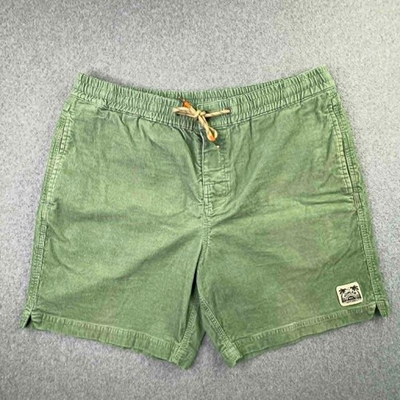 #ad Howler Bros Pressure Drop Cord Shorts Mens Sz 36 Green Drawstring Beach Casual $36.99