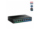 TRENDnet 8-Port Gigabit GREENnet PoE+ Switch, 4 x Gigabit PoE-PoE+ Ports, 4 x