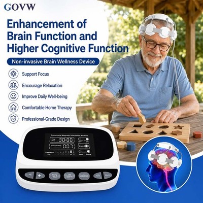 𝐫𝐓𝐌𝐒 Device Brain Wellness Device for Rehabilitation Cognitive Improvement
