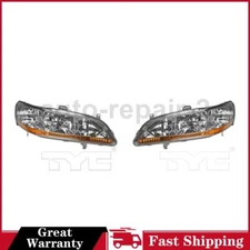 For 1998~2000 Honda Accord TYC Left Right Headlight Assembly