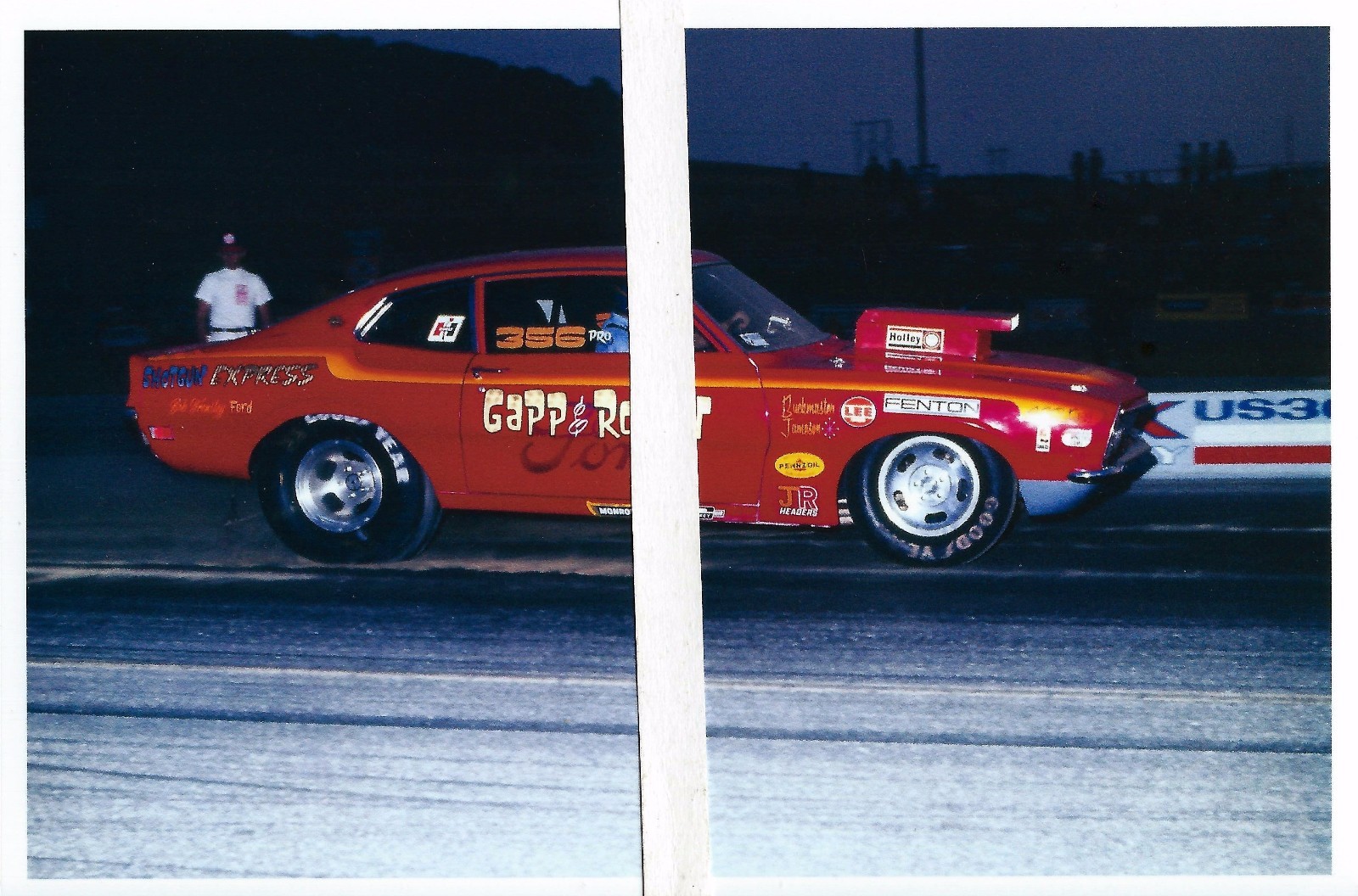 1970s Drag Racing-Gapp & Roush-1972 BOSS 429 Ford Maverick-