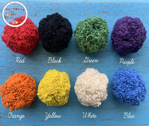 Heidifeathers® Wool Nepps - You Choose The Colour - Wet Felting, Spinning, Felt