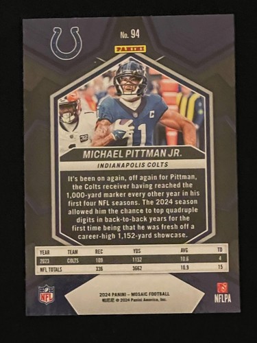 2024 Panini Mosaic Football (((Combined Shipping))) - Picture 100 of 234