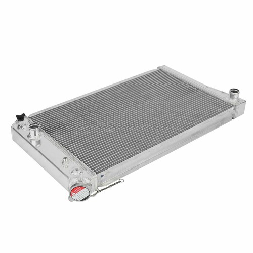 For 82-02 Chevy S10 Blazer V8 Aluminum 3-Row Cooling Radiator w/2PCS 12 ...