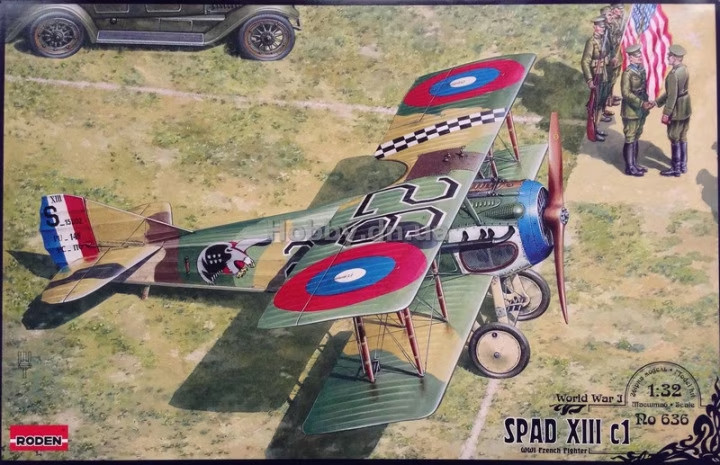 Roden 636 1:32nd scale SPAD XIII c.1 Late