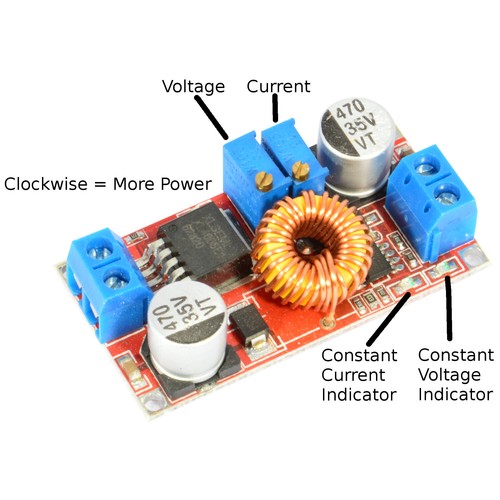 2pcs XL4015 5A DC Buck Step Down Voltage Converter Constant Current Power Module - Picture 2 of 2