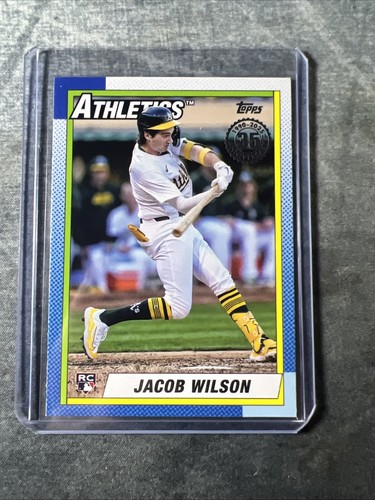 2025 Topps Series 1 #T90-29 Jacob Wilson 1990 35th Anniversary Rookie ...