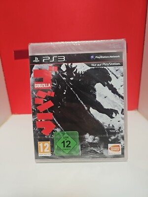 Godzilla PS3 - Sony Playstation 3 - RARITÄT - USK 12 - OVP Neu New- in Folie 