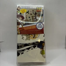 Disney Pixar TOY STORY Peel & Stick WALL DECALS 34 Pieces Buzz Jessie Slink