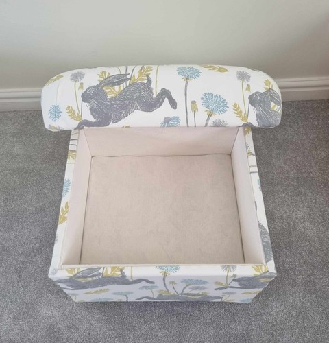 Storage Footstools Pouffes Footstalls Clarke Etoile Stars Fabric Spots Animals - Picture 49 of 63