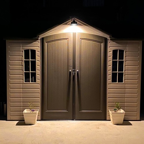 Solar Pendant Light Indoor Outdoor6500K4000K3200KDimmable Solar Shed Light wi... - Picture 7 of 8