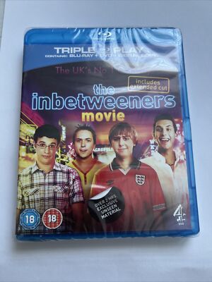 Inbetweeners Film Blu-Ray + DVD 2011 Caratteristica Film 3 Disco Set