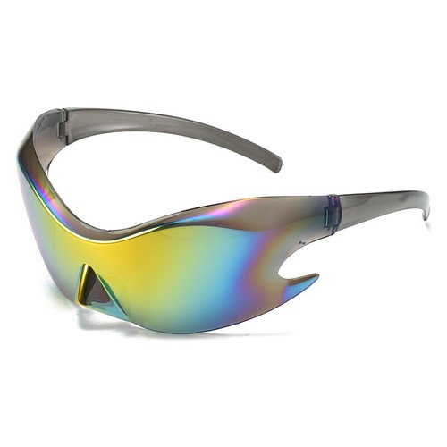 Gafas de sol de moda de gran tamaño para mujer hombre envolventes deportes gafas de sol tonos - Imagen 19 de 21