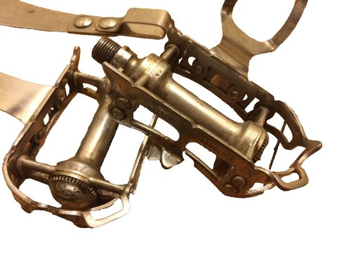 Cale-pieds Campagnolo Vintage – Alliage Italien, Guides D'orteils (toe Clips)